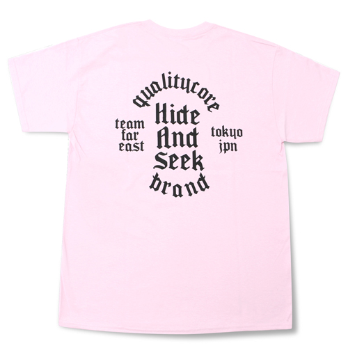 CIRCLE S/S TEE *ピンク*