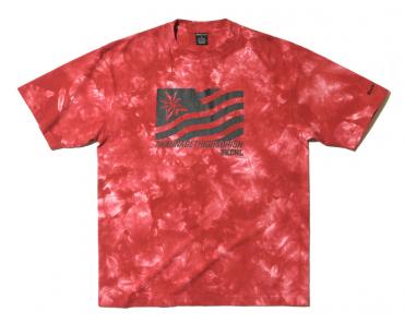 FLAG TIE DYE T **レッド*
