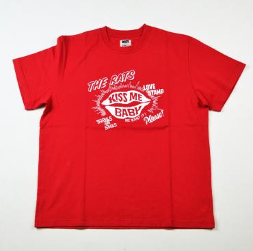 KISS ME T-SHIRTS **レッド*