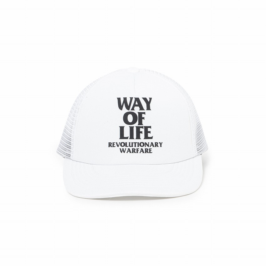MESH CAP “WAY OF LIFE” *ホワイト*