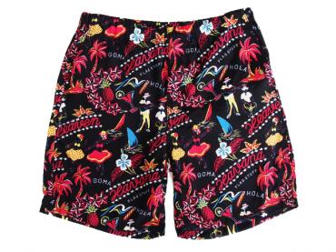 HAWAIIAN SHORTS"HEAVEN" *ブラック*