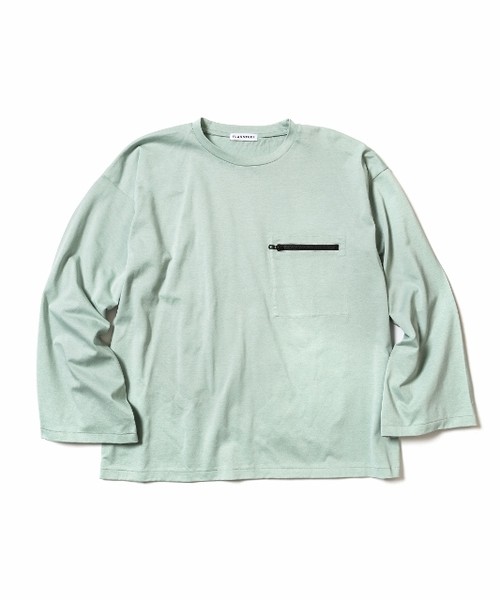 ZIP BIG L/S Tee *グリーン*