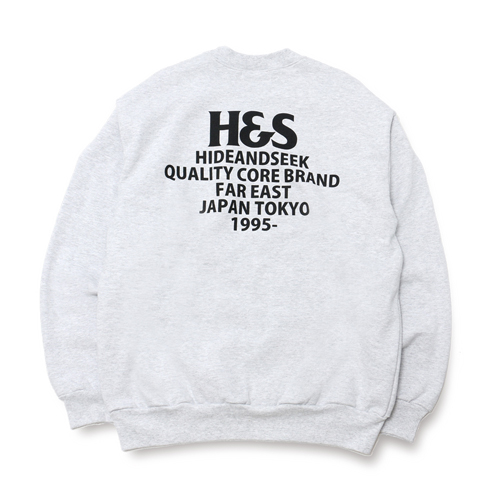 LOGO SWEAT SHIRT(HEAVY) *ヘザーグレー*