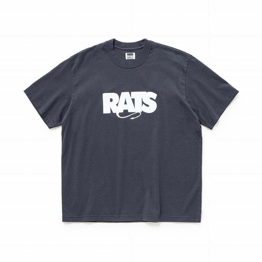 BOX LOGO TEE *チャコール*