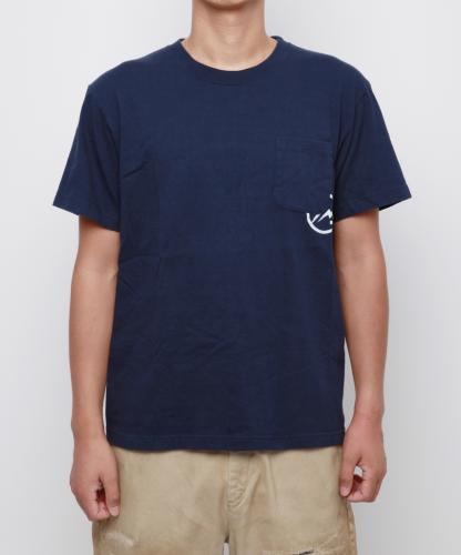 I con pocket tee *ネイビー*