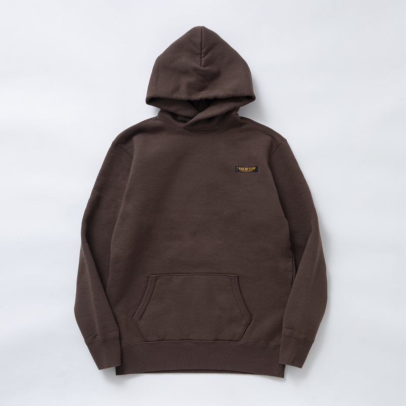 CLASSIC CROSS NECK HOODIE *ブラウン*