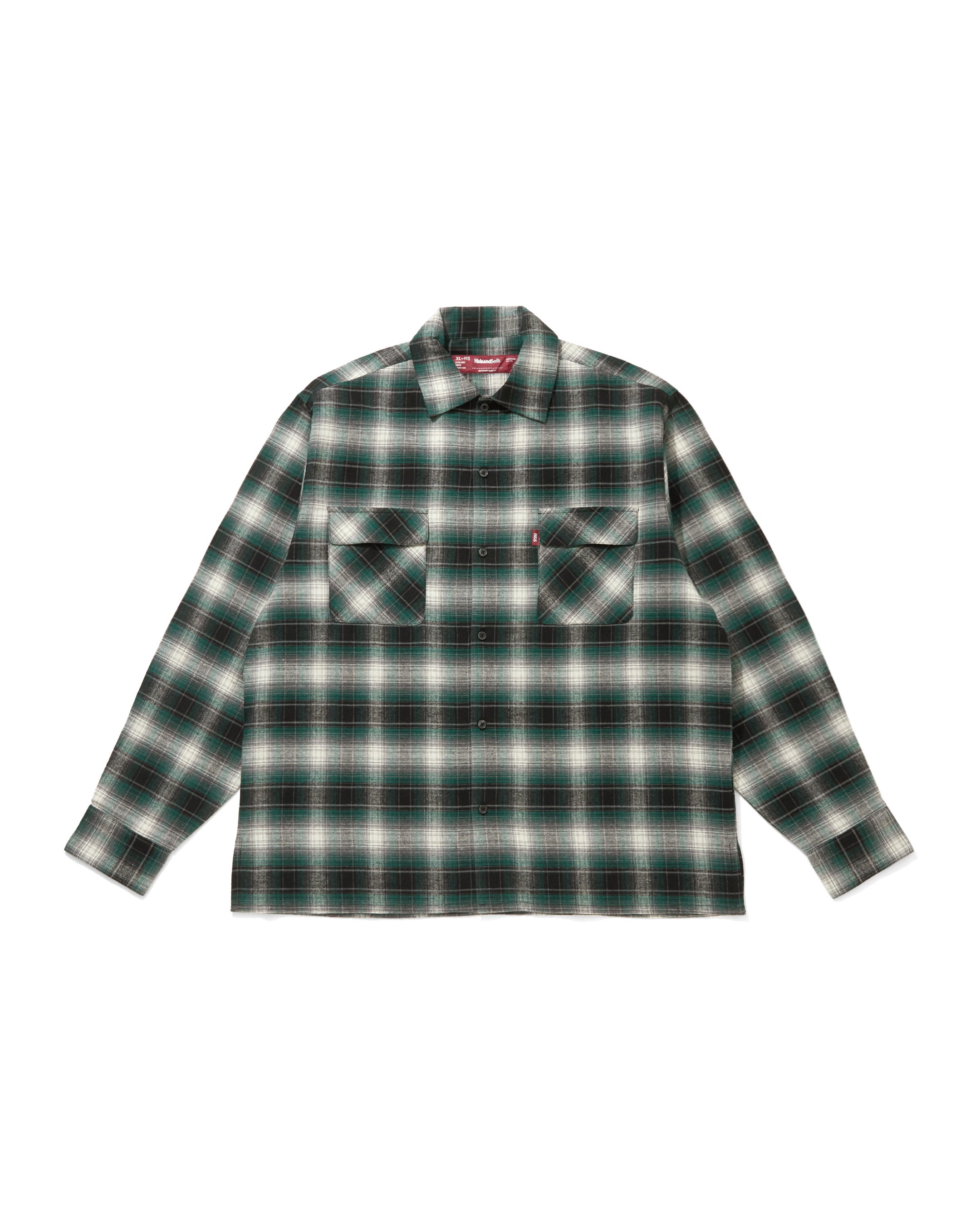 Check L/S Shirt(26aw) / GREEN