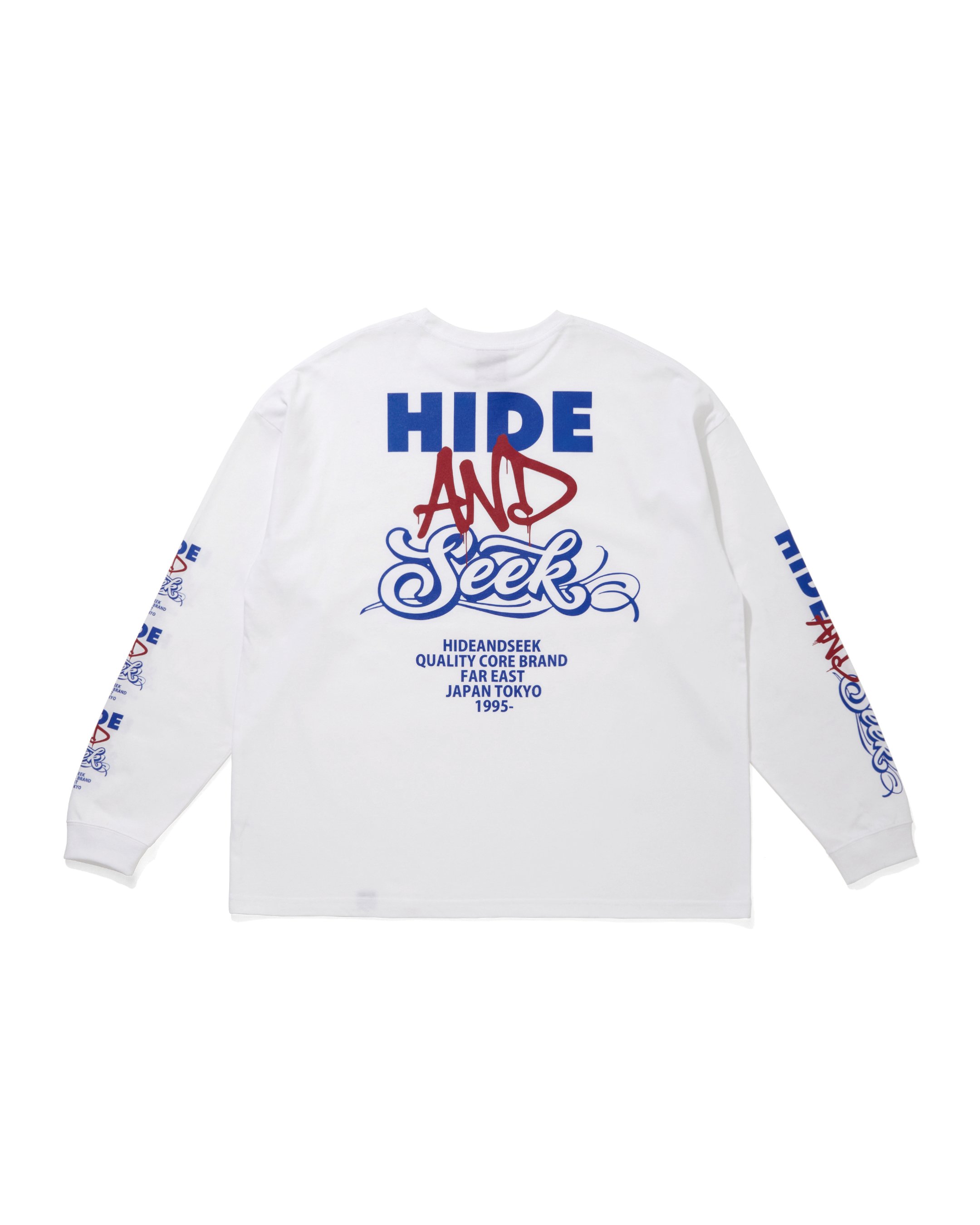 AND L/S Tee(26aw) / WHT×NVY