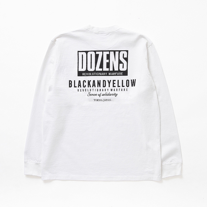 CIRCLE POCKET L/S *ホワイト*