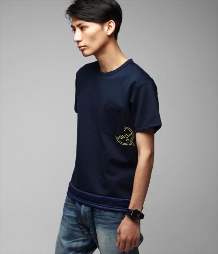 POCKET CREW NECK T-SHIRTS [VFC1061]*NY*