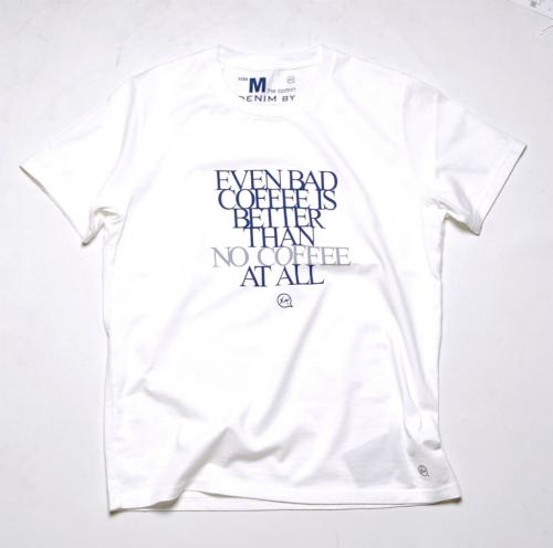 MESSAGE CREW NECK T-SHIRTS *ホワイト*