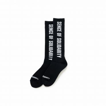 HIGH SOCKS LOGO *ブラック*