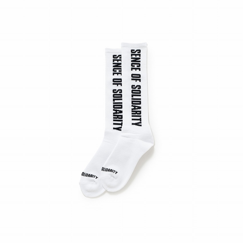 HIGH SOCKS LOGO *ホワイト*