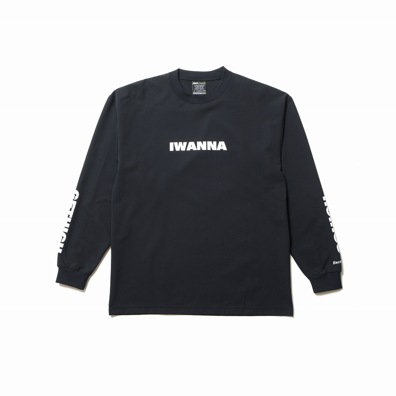 IWGHSH STRETCH L/S TEE / BLACK