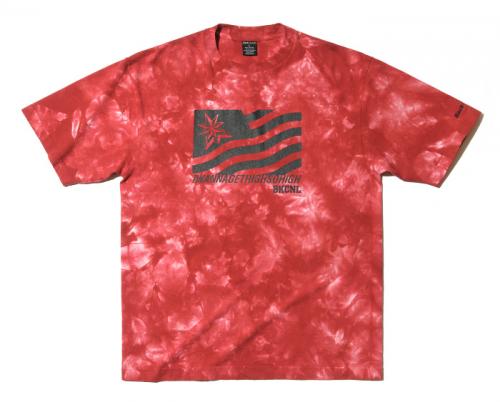 FLAG TIE DYE T **レッド*