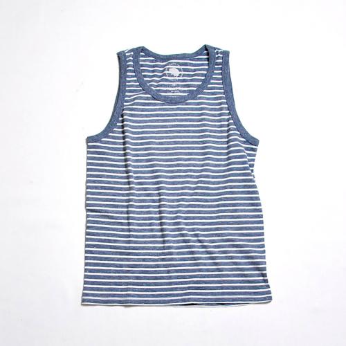 MULTI BORDER TANK TOP **ネイビー*