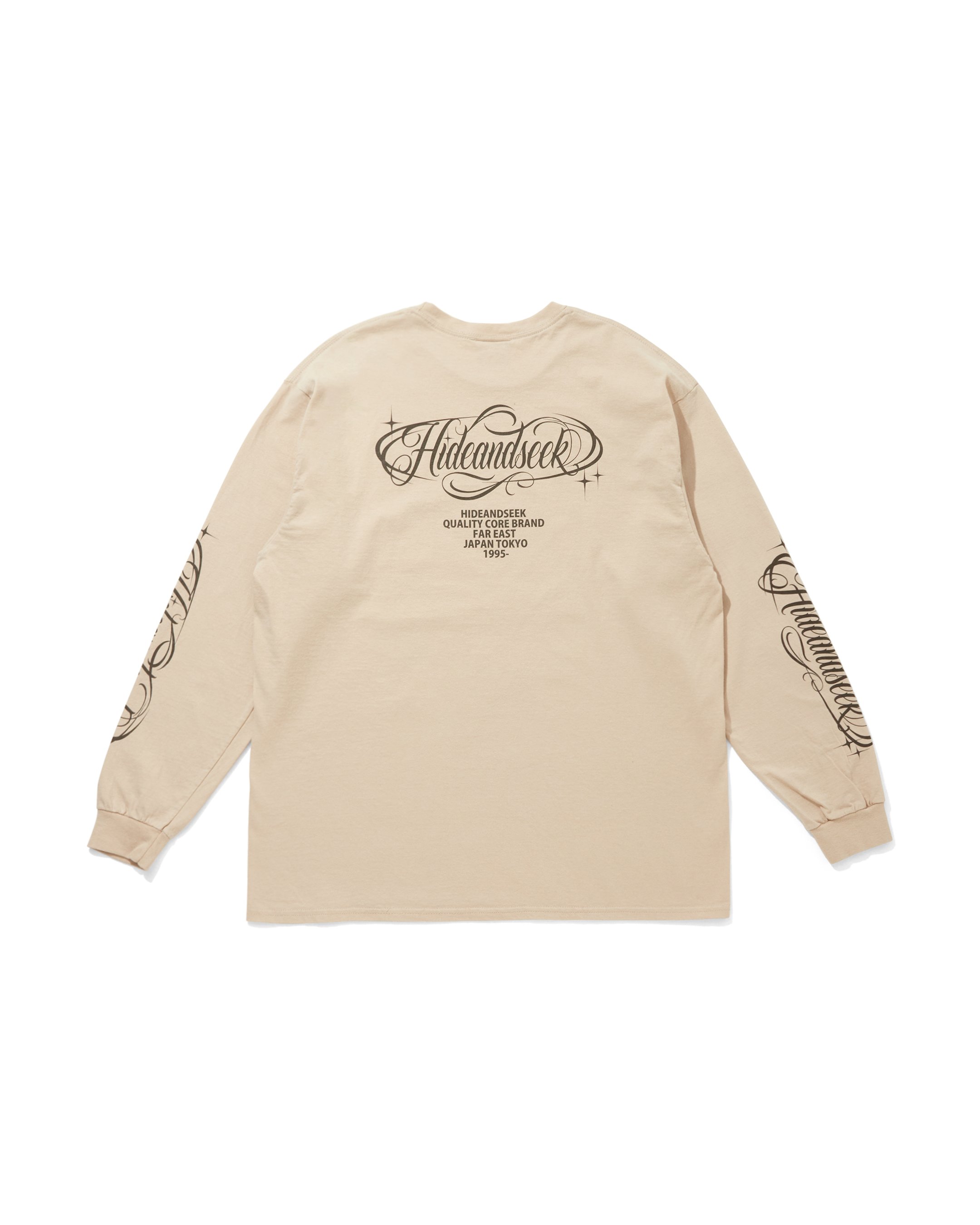 Calligraphy L/S Tee(26aw) / BEIGE