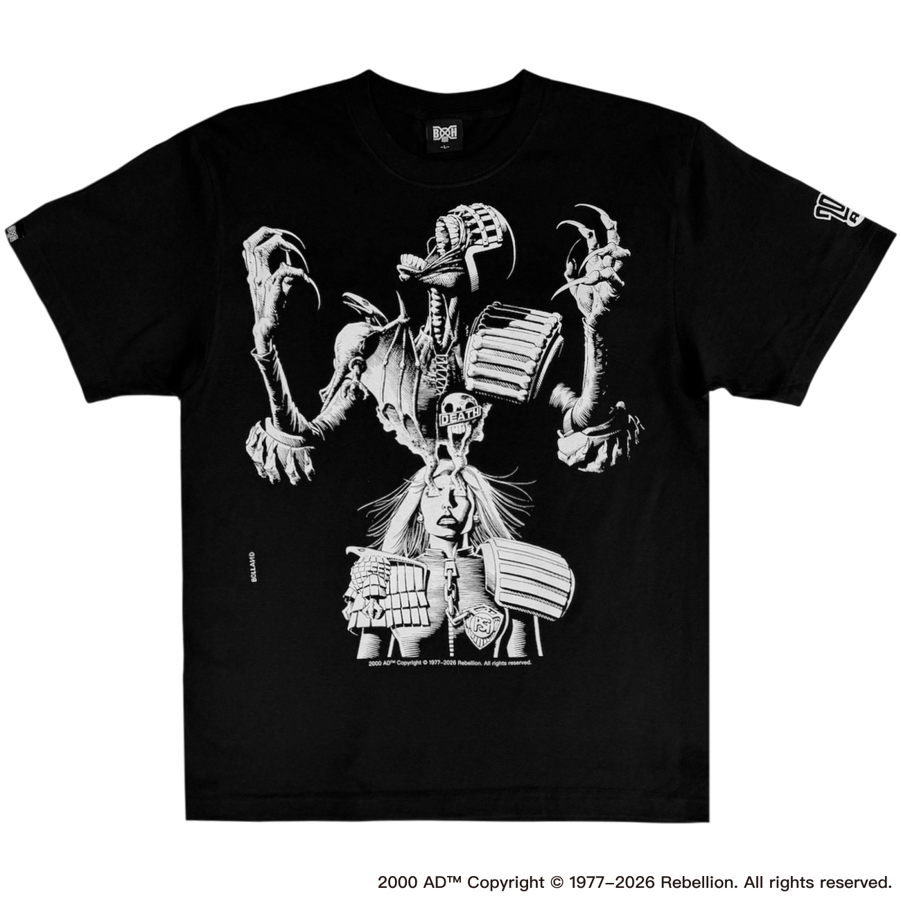 BxH / 2000AD JUDGE DEATH Tee