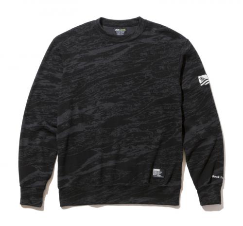 THERMAL CREW SWEAT *グレーカモ*