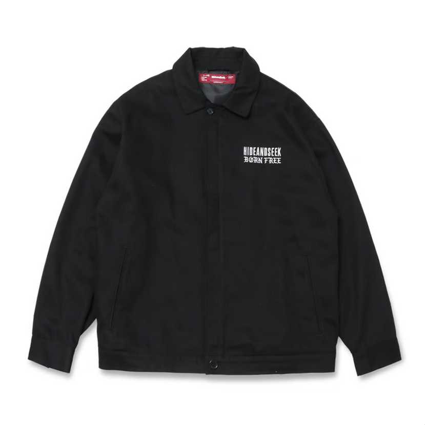 Cotton Zip Jacket(23aw) *ブラック*