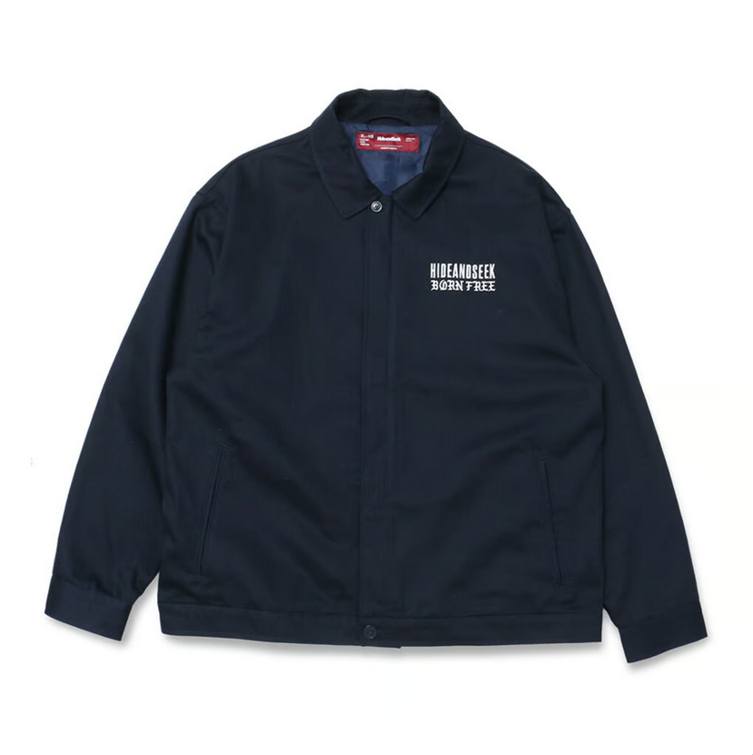 Cotton Zip Jacket(23aw) *ネイビー*