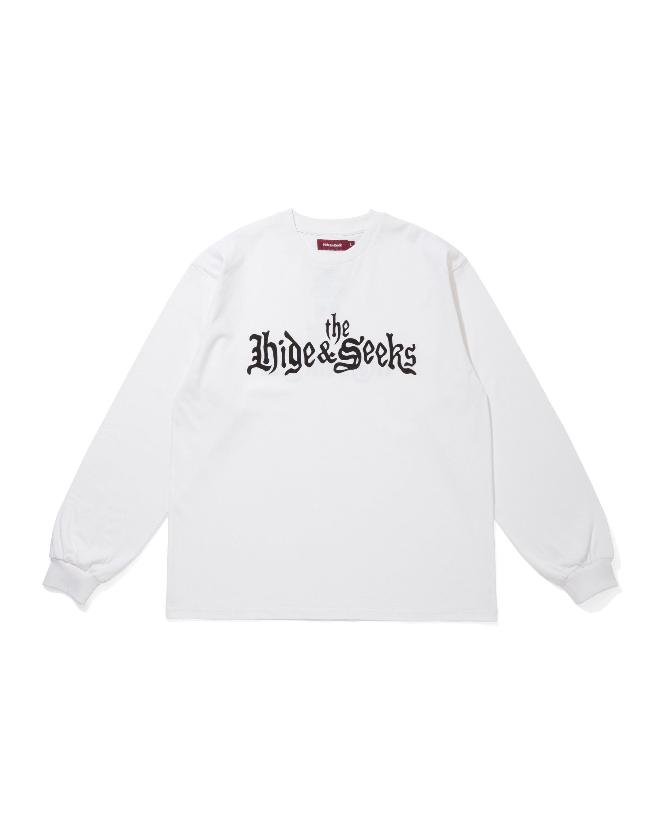 The H&S L/S Tee / WHITE