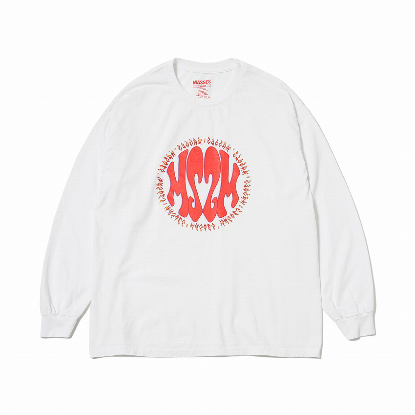 T-SHIRTS  L/S MSSM *ホワイト*