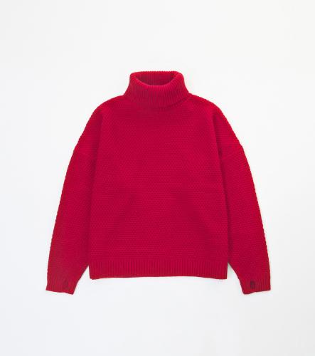 BIG TURTLE KNIT *レッド*