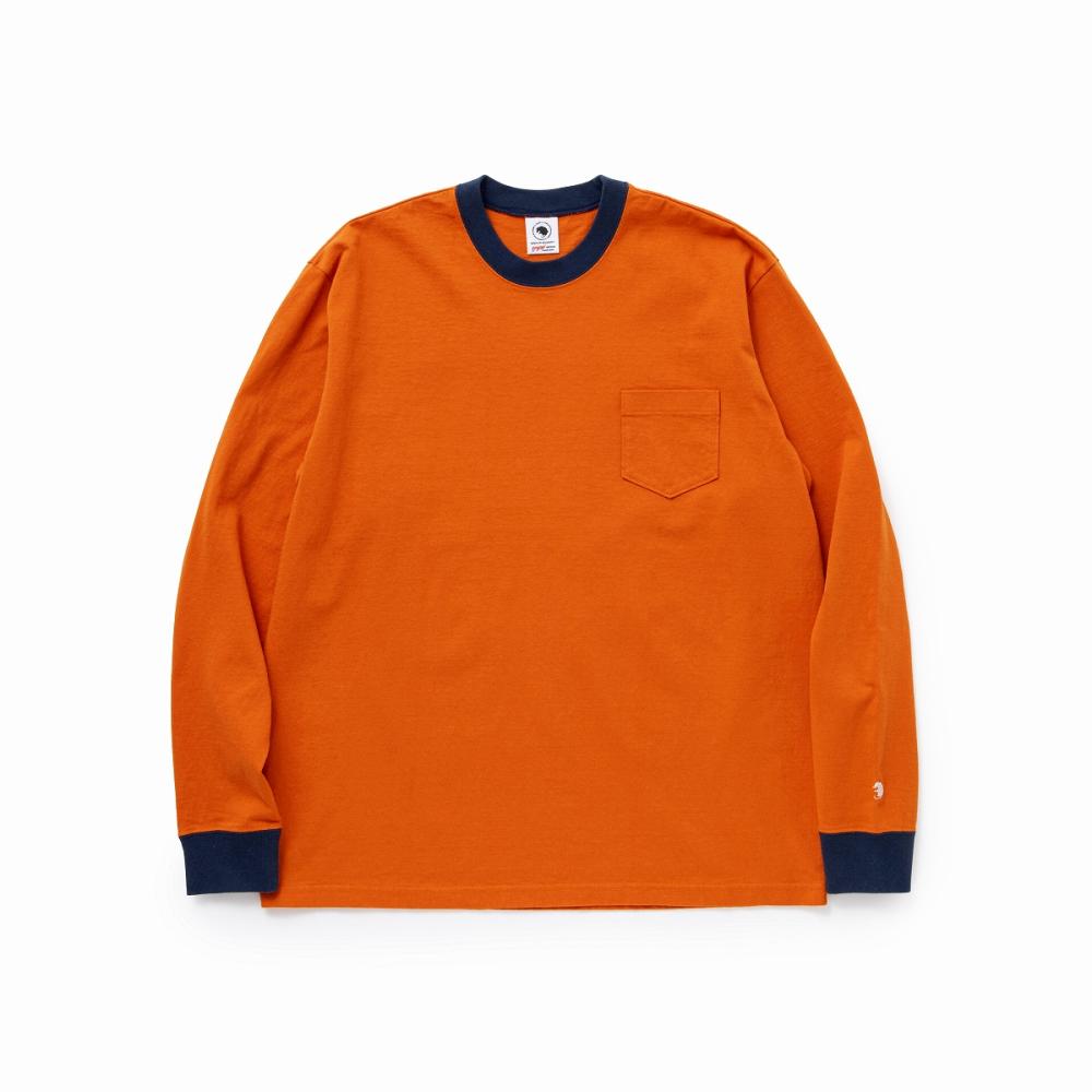 TRIM L/S TEE BACK PRINT