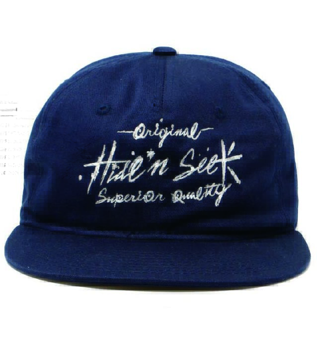 HIDEANDSEEKxTENDERLOIN TWILL CAP *ネイビー*