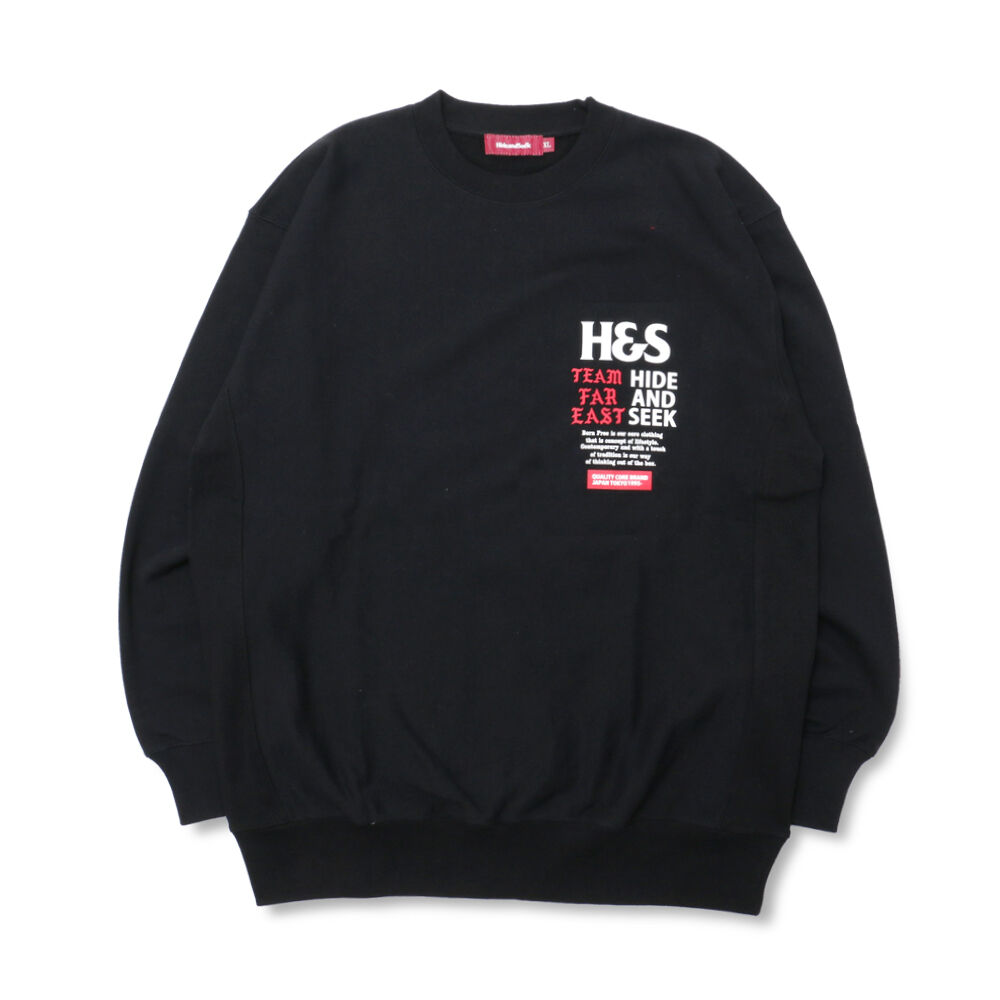 TEAM FAR EAST SWEAT SHIRT *ブラック*