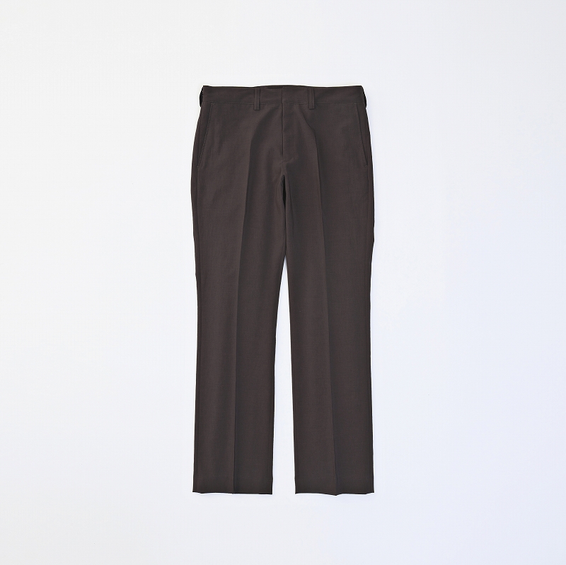 SLIM SLACKS *ブラウン*