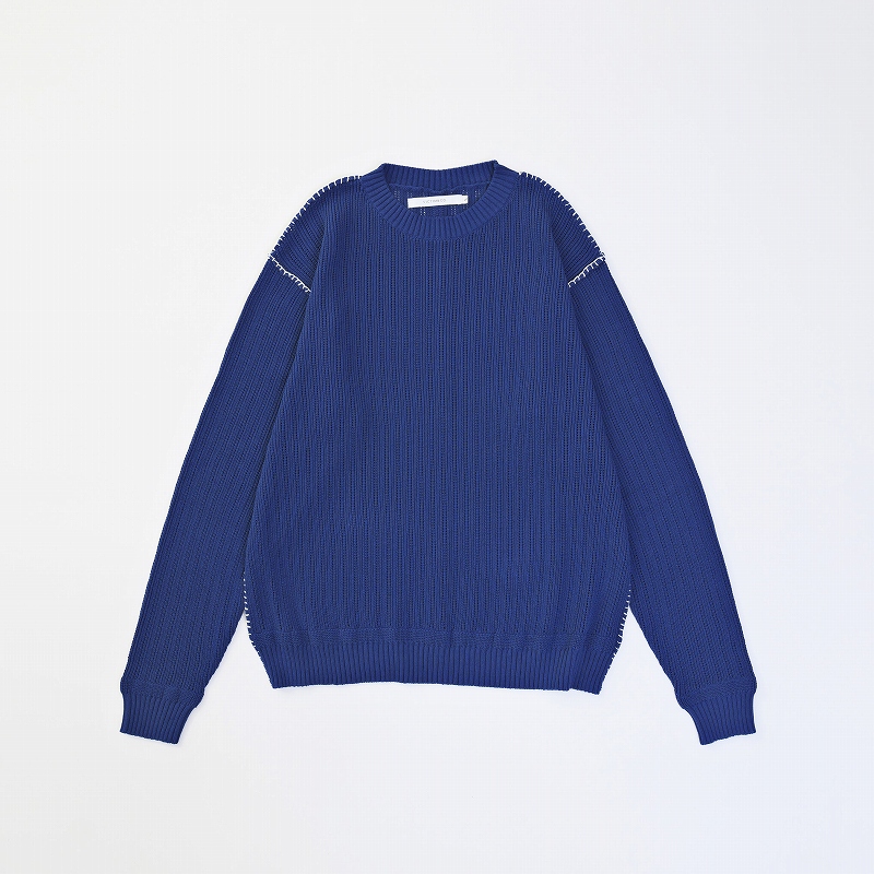 BIG MESH KNIT *ブルー*