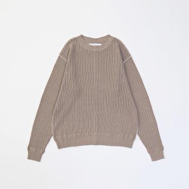 BIG MESH KNIT *ベージュ*