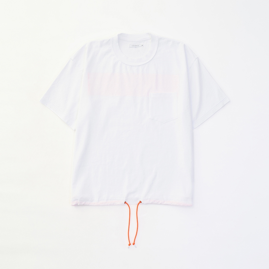 ×MINE　/ S/S LINE CUTSEW *ホワイト×オレンジ*