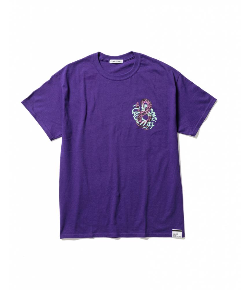 "SNAKE Circle" TEE(PUR) *パープル*