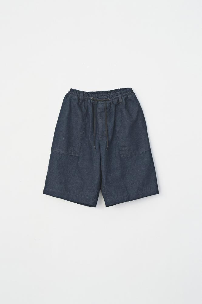 DENIM EASY SHORTS *ブルー*