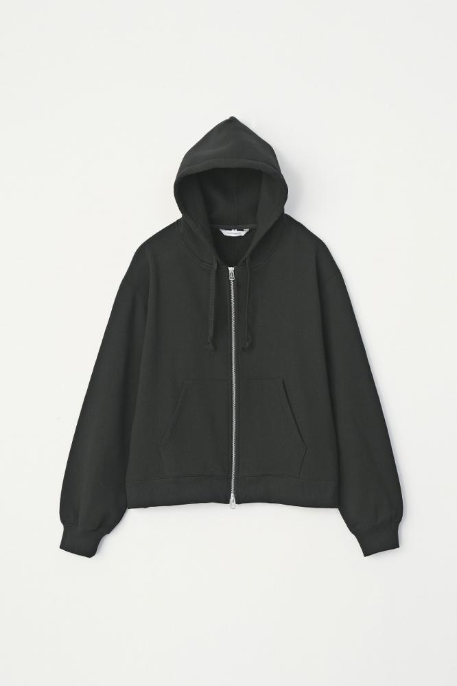 WIDE ZIP PARKA *ブラック*