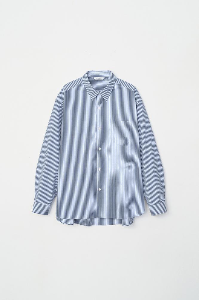 STRIPE BIG SHIRT *ブルー*