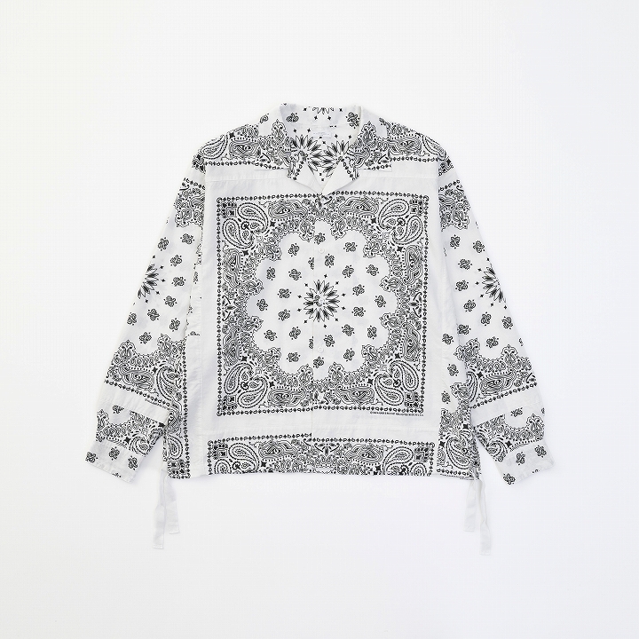 ×HAV-A-HANK / PAISLEY SHIRTS *ホワイト*