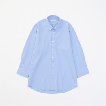 SEAMLESS 7 SLEEVE SHIRTS *サックス*