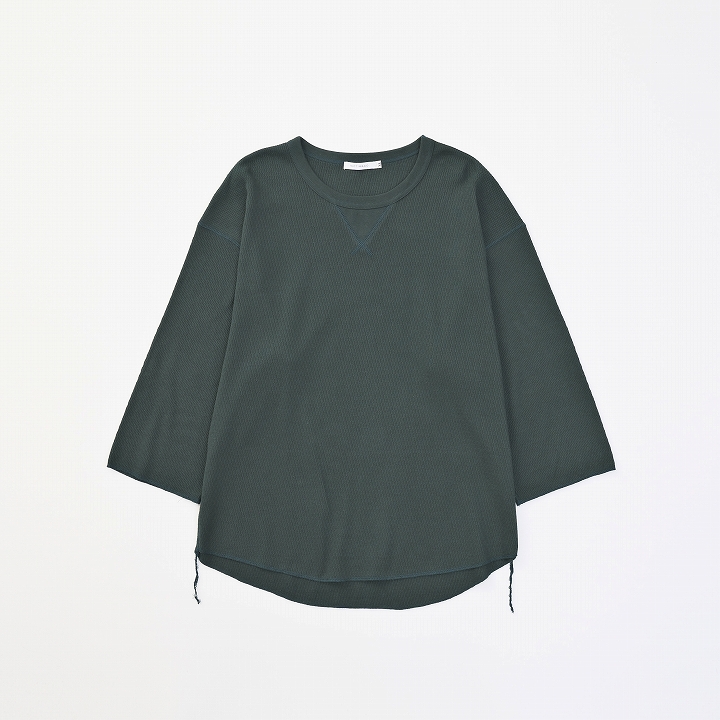 7 SLEEVE THERMAL CUTSEW *グリーン*