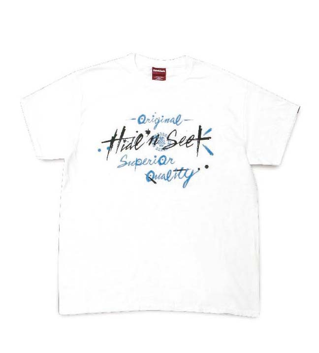 HIDEANDSEEKxTENDERLOIN S/S TEE *ホワイト*