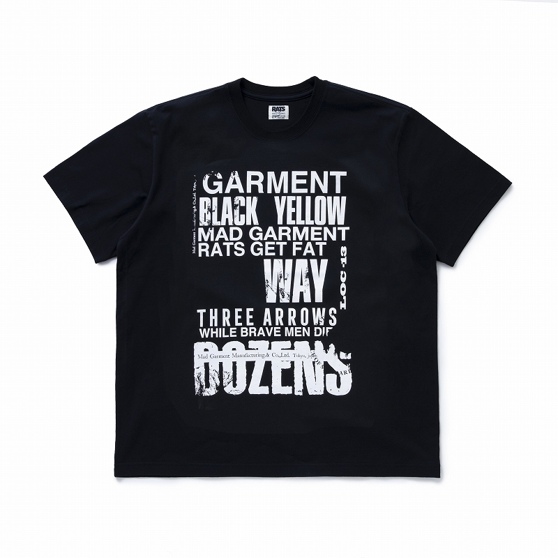 PRESS TEE *ブラック*