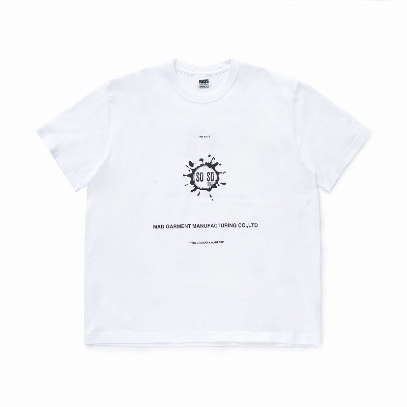 CRASH BALL TEE *ホワイト*