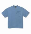 WIDE POCKET T / BLUE