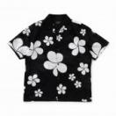 FLOWER ALOHA S/S SHIRT *ブラック*