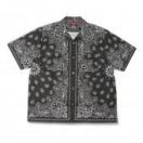 Bandana Pattern S/S Shirt *ブラック*