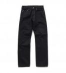 BLACK DENIM PANTS *ブラック*