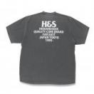 Logo S/S Tee-1 (24ss) BigSilhouette *ダークブラック*